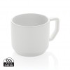 Ceramic modern mug 350ml in White