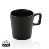 Ceramic modern coffee mug 300ml in Black