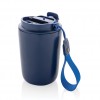 Cuppa RCS re-steel vacuum tumbler with lanyard in Blue