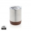 RCS Re-steel cork small vacuum coffee mug in Silver