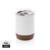 RCS Re-steel cork small vacuum coffee mug in White