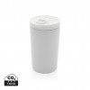 RCS RSS Double wall vacuum leakproof lock mug in White