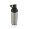 Flow RCS recycled stainless steel vacuum bottle in Silver