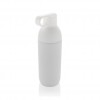 Flow RCS recycled stainless steel vacuum bottle in White