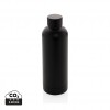 RCS Recycled stainless steel Impact vacuum bottle in Black