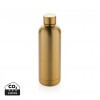 RCS Recycled stainless steel Impact vacuum bottle in Golden
