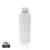 RCS Recycled stainless steel Impact vacuum bottle in White