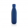 Eureka RCS certified re-steel single wall water bottle in Blue