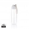 Neva water bottle Tritan 450ml in White, Grey