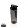 Swiss Peak deluxe tritan sports bottle in Black