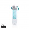 Honeycomb lockable leak proof infuser bottle in Turquoise