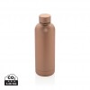 Impact stainless steel double wall vacuum bottle in Brown
