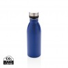 Deluxe stainless steel water bottle in Blue