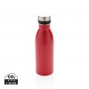 Deluxe stainless steel water bottle in Red