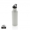 Deluxe stainless steel activity bottle in Off White