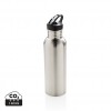 Deluxe stainless steel activity bottle in Silver