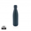 Solid colour vacuum stainless steel bottle 500 ml in Blue