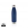 Vacuum insulated stainless steel bottle in Blue