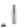 Vacuum insulated stainless steel bottle in Silver