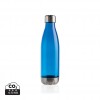 Leakproof water bottle with stainless steel lid in Blue