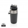 Vacuum stainless steel dual function lid bottle 500ml in Anthracite