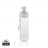 Impact RCS recycled PET leakproof water bottle 600ml in White