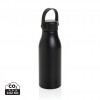 Pluto RCS Certified recycled aluminium bottle 680ml in Black