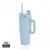 Tana RCS plastic tumbler with handle 900ml in Light Blue