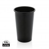 Alo RCS recycled aluminium lightweight cup 450ml in Black