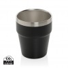 Clark RCS double wall coffee cup 300ML in Black