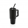 Embrace deluxe RCS recycled stainless steel tumbler 900ml in Black