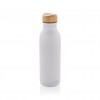 Avira Alcor RCS Re-steel single wall water bottle 600 ML in White