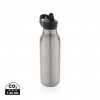 Avira Ara RCS Re-steel fliptop water bottle 500ml in Silver