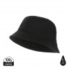 Impact Aware™ 285 gsm rcanvas one size bucket hat undyed in Black