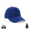 Impact 5panel 280gr Recycled cotton cap with AWARE™ tracer in Blue