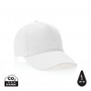 Impact 5panel 280gr Recycled cotton cap with AWARE™ tracer in White