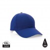 Impact 6 panel 190gr Recycled cotton cap with AWARE™ tracer in Blue