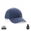 Impact 6 panel 190gr Recycled cotton cap with AWARE™ tracer in Navy