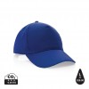Impact 5 panel 190gr Recycled cotton cap with AWARE™ tracer in Blue