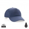 Impact 5 panel 190gr Recycled cotton cap with AWARE™ tracer in Navy