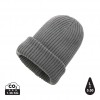 Impact AWARE™  Polylana® double knitted beanie in Anthracite