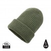 Impact AWARE™  Polylana® double knitted beanie in Green