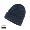 Impact AWARE™  Polylana® double knitted beanie in Navy