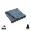 Impact AWARE™ Polylana® knitted scarf 180 x 25cm in Blue