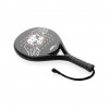 No Fear Fiber Glass Padel Racket in Black