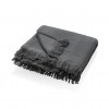 Ukiyo Keiko AWARE™ solid hammam towel 100x180cm in Anthracite