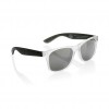 Gleam RCS recycled PC mirror lens sunglasses in Black, White