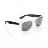 Gleam RCS recycled PC mirror lens sunglasses in Black