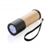 Bamboo and RCS certfied recycled plastic torch in Brown