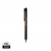 X9 frosted pen with silicone grip in Black